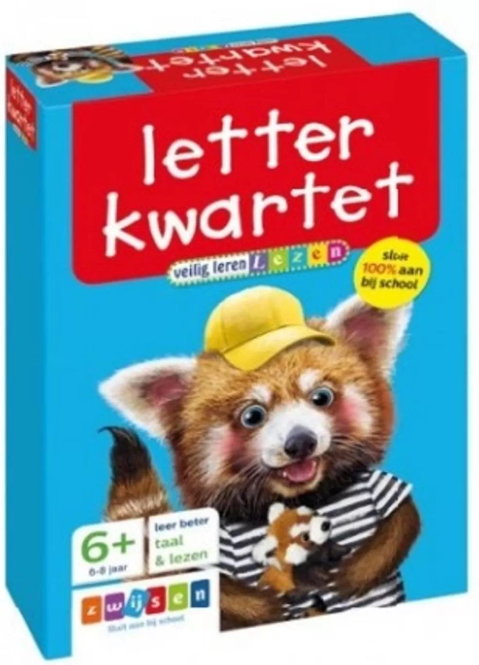 Zwijsen Sinterklaas Cadeau 7 - 8 Jaar* Veilig Leren Lezen - Letterkwartet