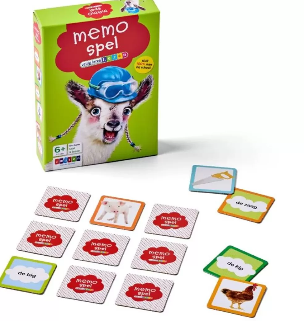 Zwijsen Sinterklaas Cadeau 7 - 8 Jaar* Veilig Leren Lezen - Woordenschatmemo